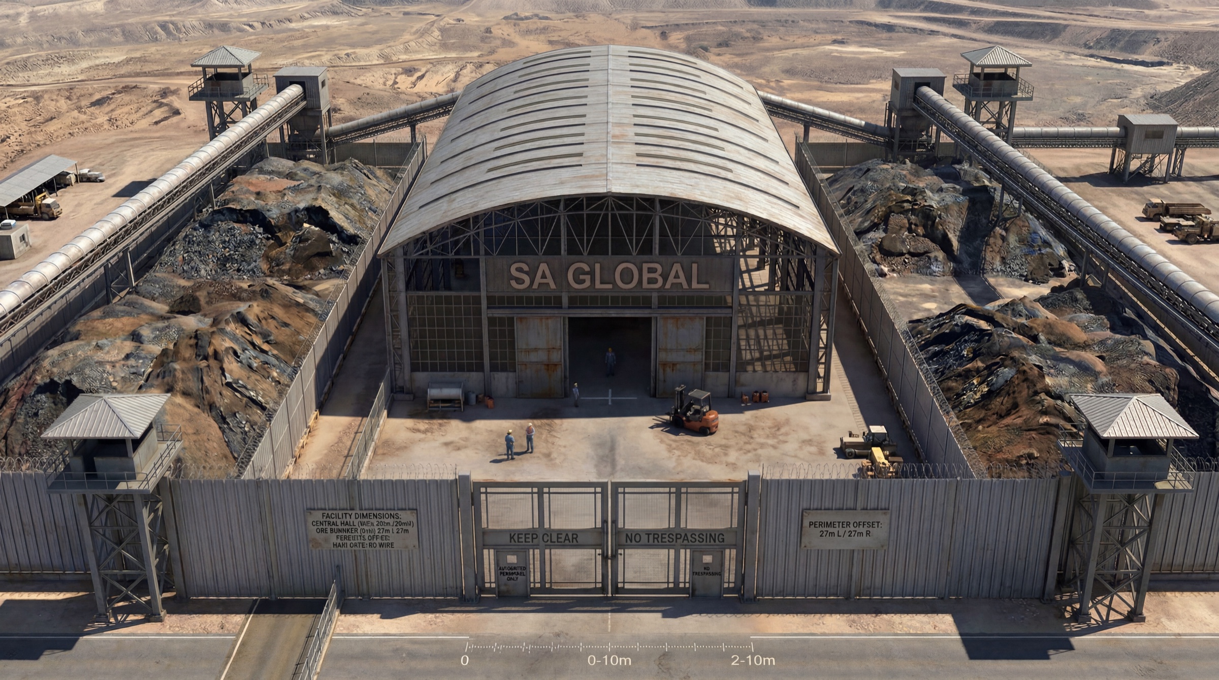 S&A GLOBAL Philippine Facility rendering